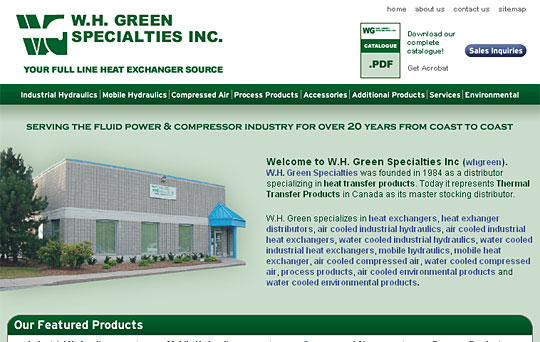 WH Green Specialties Inc.
