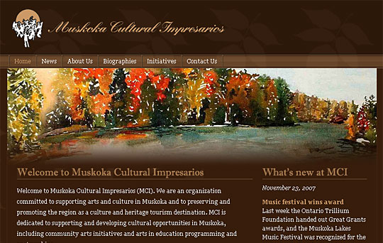 Muskoka Cultural Impresario