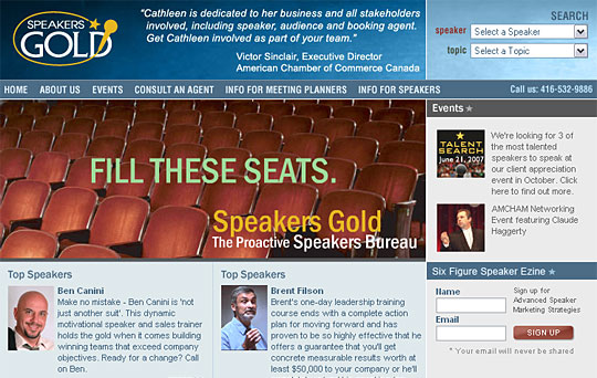 Speakers Gold